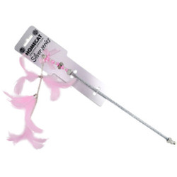 Игрушка для кошек Homecat Silver Series Дразнилка Удочка из перьев / 78417