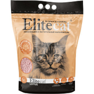 Наполнитель для туалета EliteCat Tofu Lotus растительный / 6041/EC