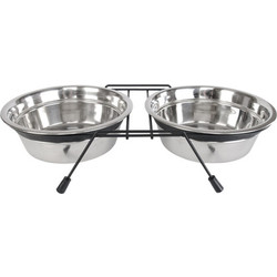 Набор мисок для животных ZooZooZoo на подставке SWT-6010-1650