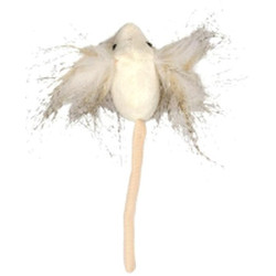 Игрушка для кошек Duvo Plus Мышка с пушистыми ушками / 1717050/DV