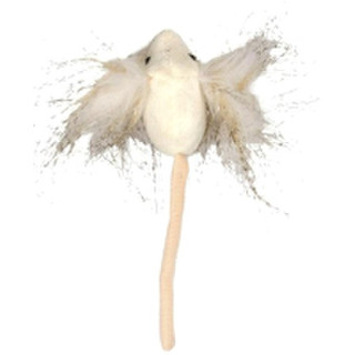 Игрушка для кошек Duvo Plus Мышка с пушистыми ушками / 1717050/DV