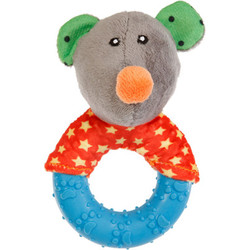 Игрушка для собак ZooZooZoo Мышка с кольцом 39041/ZZ