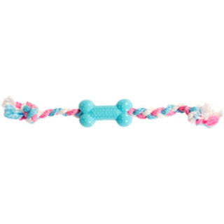 Игрушка для собак Duvo Plus Кость с веревками / 11428/DV