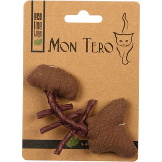 Игрушка для кошек Mon Tero Eco Рыбья кость с кошачьей мятой / 51461