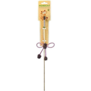 Игрушка для кошек Homecat Дразнилка Бантик из пружинки с норкой / 71135
