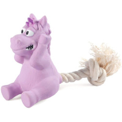 Игрушка для собак Triol Mini Dogs Лошадка с веревкой / 12151141