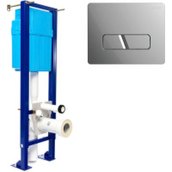 Инсталляция для унитаза Siamp Bcu Ingenio с панелью Cut