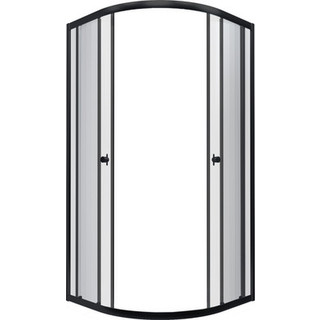 Душевой уголок Triton Альфа-Блэк 100x100