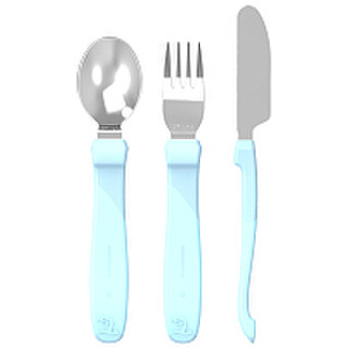 Набор столовых приборов Twistshake Learn Cutlery Stainless Steel 78210