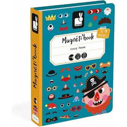 Развивающая игра Janod Книга-игра Смешные мальчишки магнитная J02716