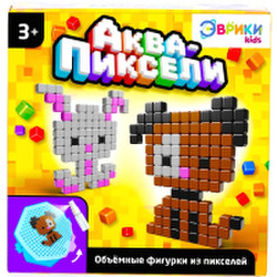 Развивающая игра Эврики Аквапиксели. Зверята / 3686461