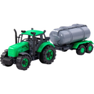 Трактор игрушечный Полесье Прогресс с прицепом-цистерной / 91567