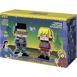 Конструктор Brick Labs Тайна третьей планеты: Алиса и профессор Селезнев / AB-1109