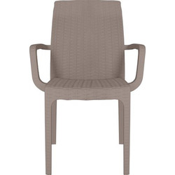 Стул пластиковый Ellastik Plast Rattan Ola Dom