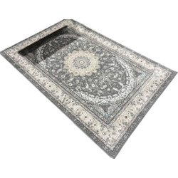 Коврик Radjab Carpet Панама Прямоугольник 8904D / 11461RK
