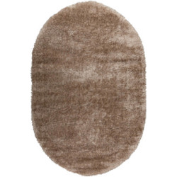 Коврик Radjab Carpet Паффи Шагги Овал P001A / 6349RK