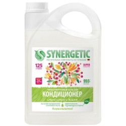 Кондиционер для белья Synergetic Биоразлагаемый. Иланг-иланг и вишня