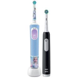 Набор электрических зубных щеток Oral-B Pro 1 Black + Oral-B Pro Frozen