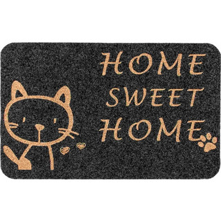 Коврик грязезащитный ComeForte Велюр Милый дом 60x90
