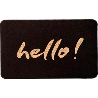 Коврик грязезащитный ComeForte Велюр Hello 60x90