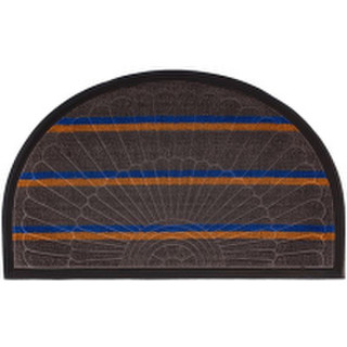 Коврик грязезащитный ComeForte Уют Мультиколор полукруглый 60x90