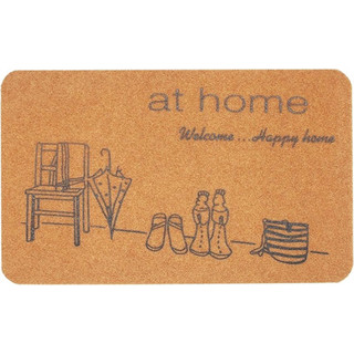 Коврик грязезащитный ComeForte Велюр Уютный дом 40x60