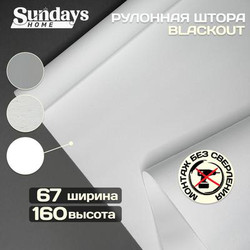 Рулонная штора Sundays Home Оливия 67х160