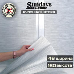 Рулонная штора Sundays Home Форест 48х160