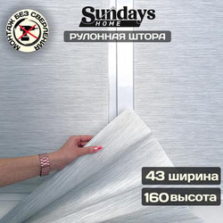 Рулонная штора Sundays Home Форест 43х160