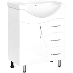 Тумба под умывальник Style Line Амелия 70 3 ящика