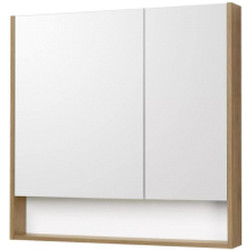 Шкаф с зеркалом для ванной Акватон Сканди 90