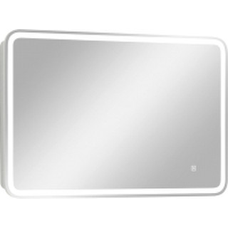 Шкаф с зеркалом для ванной Континент Tokio Led 90x53