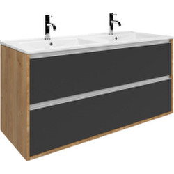 Тумба с умывальником ЗОВ Парма 120 / P120LHO0MBPMC1A-OL120