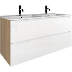 Тумба с умывальником ЗОВ Дион 120 / D120LHO0M9003GKV5-OL120