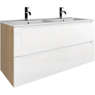 Тумба с умывальником ЗОВ Дион 120 / D120LHO0M9003GKV5-OL120