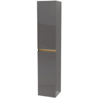 Шкаф-пенал для ванной ЗОВ Лира 150 / LP150MWFMLGVG