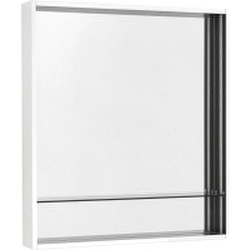 Шкаф с зеркалом для ванной Акватон Ривьера 80