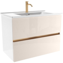 Тумба с умывальником ЗОВ Лира 100 / L100MW0MTGVG-OL100