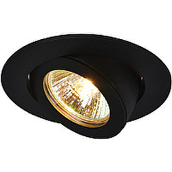 Точечный светильник Arte Lamp Accento A4009PL-1BK