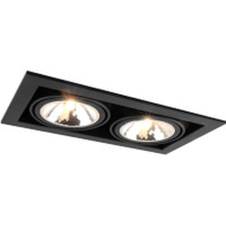 Комплект точечных светильников Arte Lamp Cardani Semplice A5949PL-2BK