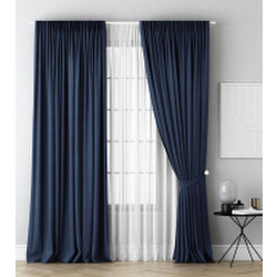 Комплект штор PASIONARIA Каспиан 480x260 с подхватами