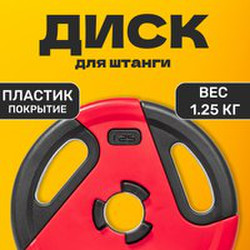 Диск для штанги Sundays Fitness IR91041