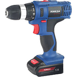 Аккумуляторная дрель-шуруповерт Победа ДА-12/2 Ли