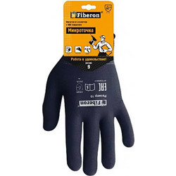Перчатки защитные Fiberon Микроточка / PR-PVC522