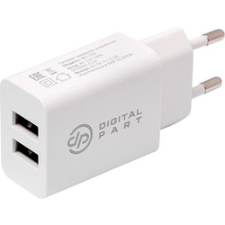 Адаптер питания сетевой Digitalpart WC-250 2.1A