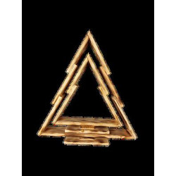 Елка декоративная Четыре Солнца S+L деревянные