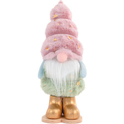 Фигура под елку Золотая сказка Пушистый гномик / 592564