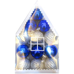 Набор шаров новогодних Волшебная страна Домик / 007656