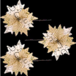 Набор елочных игрушек Золотая сказка Цветок / 592417