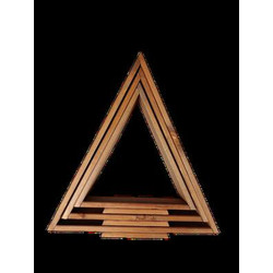 Елка декоративная Четыре Солнца Матрешки Pro деревянные